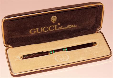 gucci pen case|luxury pencil pouch.